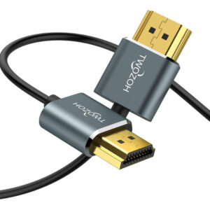 Cabo Hdmi Ultrafino Twozoh Para Hdmi De 10 Pés, Cabo Hdmi 2