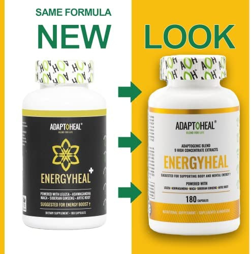 Adaptoheal Energyheal Energy Boost, Suplemento Alimentar Com - Imagem 2