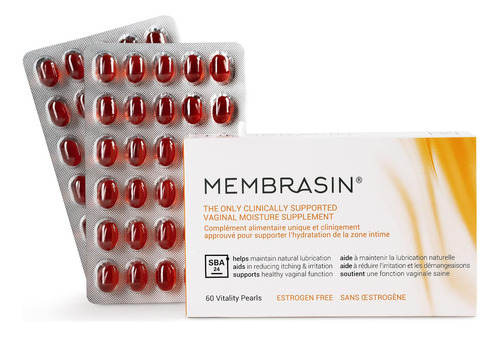 Suplemento Membrasin Vitality Pearls Feminine Dryness 60 Com