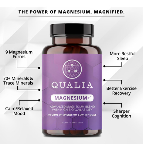 Qualia Magnésio+ | Fórmula De Magnésio Premium Formulada Por - Imagem 5