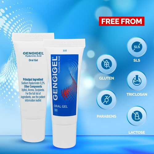 Gel Oral De Ácido Hialurônico Gengigel Para Desconforto Na B - Imagem 7