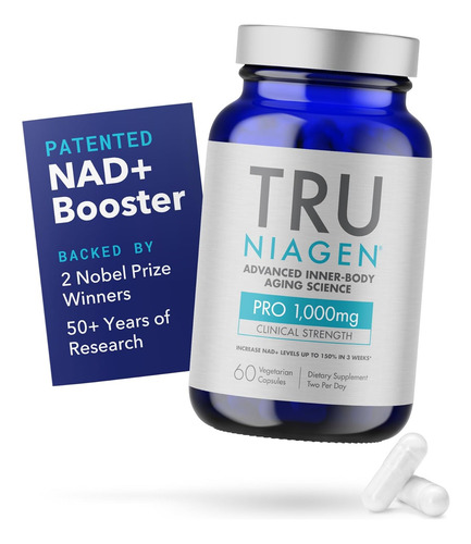 Tru Niagen Pro 1000mg | Ribosídeo De Nicotinamida Patente...