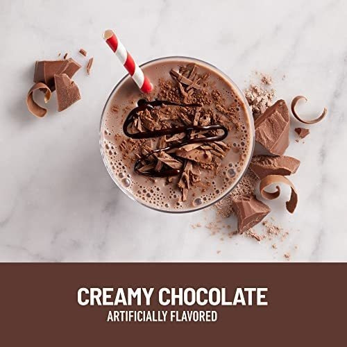 Proteína Em Pó De Creme De Chocolate Slimfast 11 Onças - Imagem 3