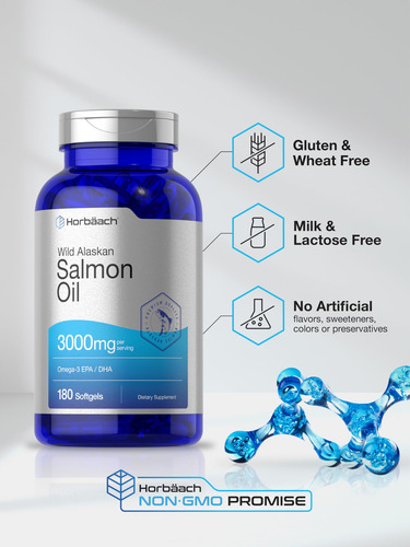 Suplemento Wild Alaskan Óleo De Peixe Salmão 180 Cápsulas - Imagem 5