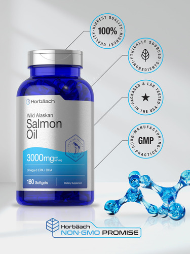 Suplemento Wild Alaskan Óleo De Peixe Salmão 180 Cápsulas - Imagem 6