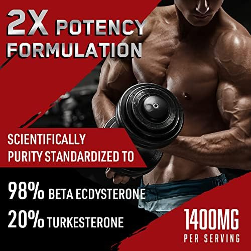 Suplementos Orisilico 1400mg Beta Ecdisterona E Turkesterona - Imagem 3