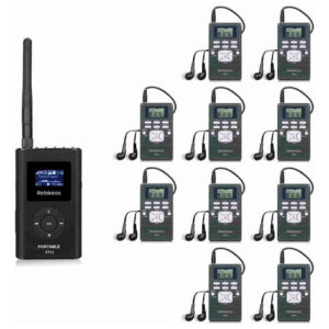 Receptor Transmissor Fm Adequado Para Igreja E Reuniões 1x10