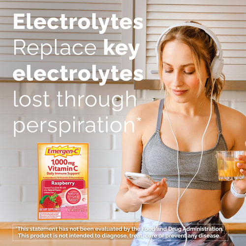 Suplemento Emergen-c 1000 Mg De Vitamina C Com Zinco Super O - Imagem 4