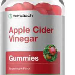 Suplemento Horbaach Vegan De Vinagre De Maçã Gummies 90ct