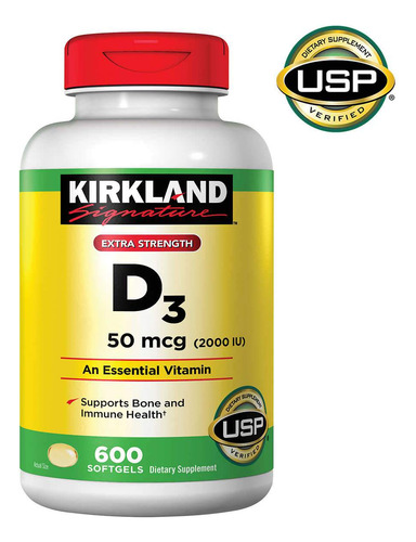 Vitamina D3 Extra Straight 2000iu 600 Cápsulas Gelatinosas - Imagem 2