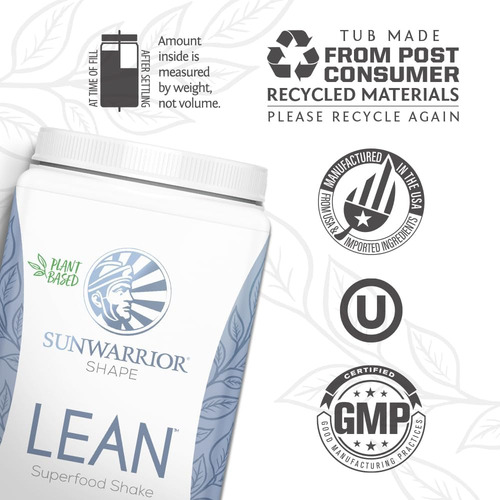 Sunwarrior Vegan Protein Superfood Shake Substituição De Ref - Imagem 3