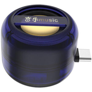 Usb-c Mini Alto-falante De Telefone Plug And Play Com Graves