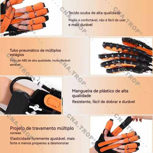 1 Par Luvas De Robô De Reabilitação Esquerda E Direita Nova - Imagem 8
