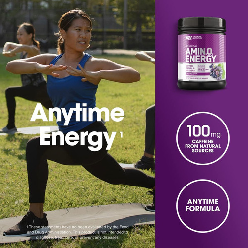 Optimum Nutrition Amino Energy - Pré-treino Com Tisana Verde - Imagem 4