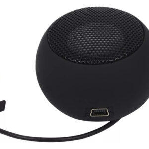 Mini Alto-falante Portátil Recarregável Com Fone De Ouvido D