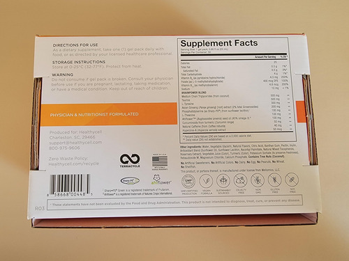 Suplemento Healthycell Focus + Recall Liquid Gel, Pacote De - Imagem 9