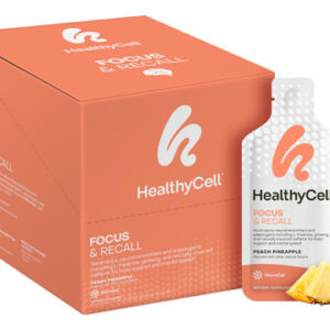 Suplemento Healthycell Focus + Recall Liquid Gel, Pacote De