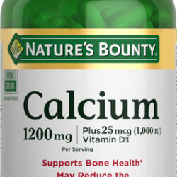 Suplemento Nature's Bounty Carbonato De Cálcio E Vitamina D
