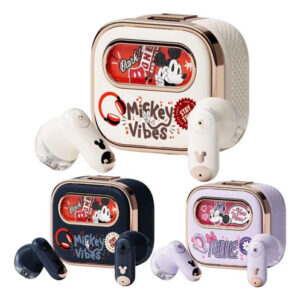 Bolsa Bluetooth Sem Fio Tws Headphones Mickey Minnie Mouse