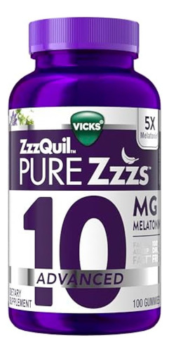 Gomas De Melatonina Zzzquil Pure Zzzs Advanced,