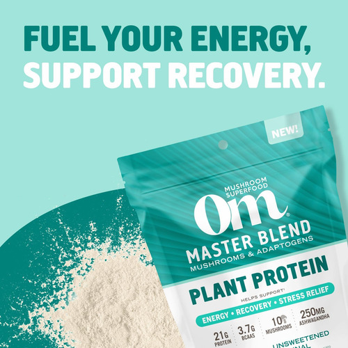 Om Mushroom Superfood Master Blend Proteína À Base De Planta - Imagem 6