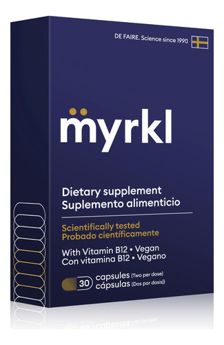 Suplemento Pré-consumo Myrkl Unique Ab001 Com Probióticos 60