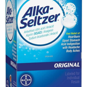 Comprimidos Efervescentes Alka-seltzer Original 116 Tabs