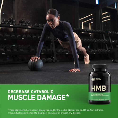 Suplemento Optimum Nutrition Hmb 1000mg 90 Cápsulas - Imagem 3