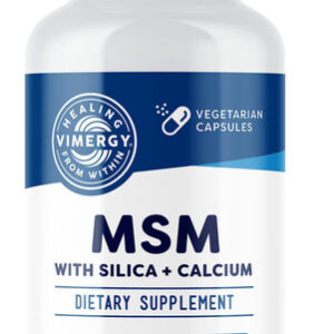 Suplemento Vimergy Msm Com Sílica E Cálcio 120 Cápsulas