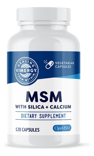 Suplemento Vimergy Msm Com Sílica E Cálcio 120 Cápsulas