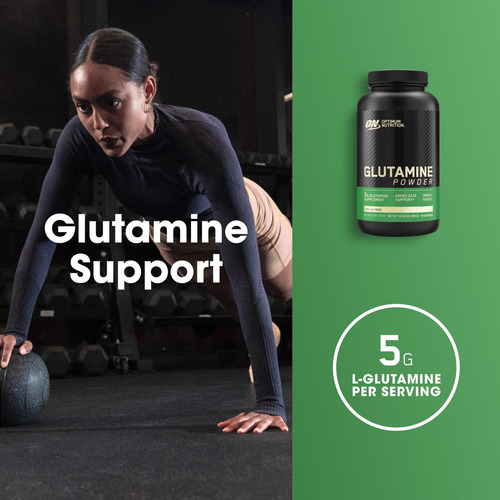 Glutamina Em Pó Optimum Nutrition L-glutamina 300g - Imagem 3