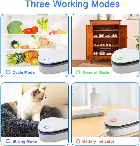 Novo Purificador De Ar Gerador De Ozônio Removedor - Imagem 10