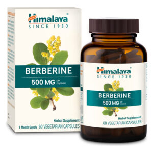 Suplemento Himalaya Berberine 1000mg 60 Cápsulas Veganas