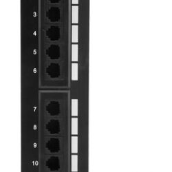 Rack De Montagem Em Parede Em Rede Cat6 Patch Panel Rj45 De