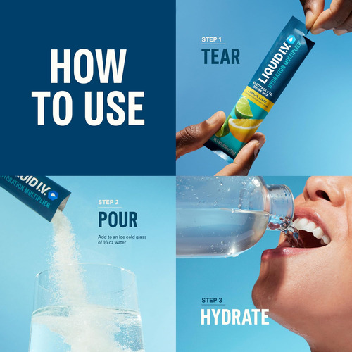 Liquid I.v.® Hydration Multiplier® - Melancia - Pacotes De P - Imagem 5