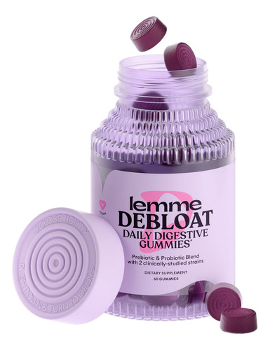 Gummies Lemme Debloat Digestive & Gut Health 60 Unidades