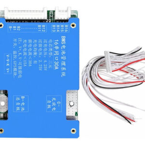 Placa De Proteção Bms De Bateria De Lítio Ternária 16s 60v 3