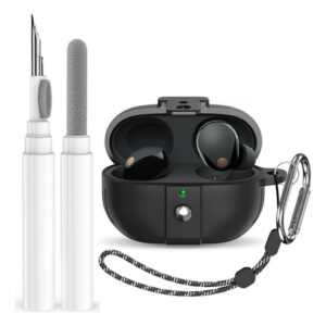 Capa Protetora Silicone Para Sony Wf-1000xm5 Case + Limpador