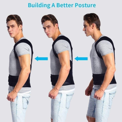 V Corretor De Postura De Tamanho Grande Para Homens - Imagem 3