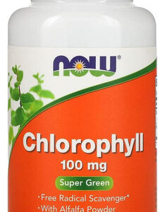 Now Foods Clorofila, 100 Mg, 90 Cápsulas Vegetais