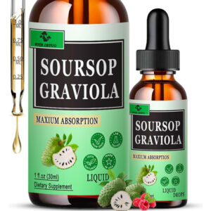 Folhas De Graviola 1500 Mg Fruta De Graviola 500 Mg - Gotas
