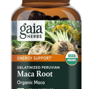 Gaia Herbs Maca Raiz - Suplemento De Energia Natural Sem Caf