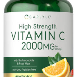 Suplemento Carlyle De Vitamina C 2000 Mg Com Rosa Mosqueta 3