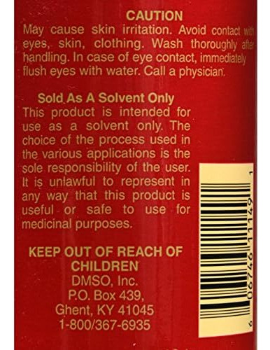 Dmso Líquido - 8 Onças - 99,9% Dmso Puro - Acredita-se Que A - Imagem 2
