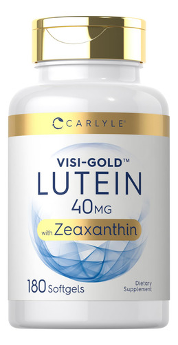 Suplemento Carlyle De Luteína E Zeaxantina 40 Mg 180 Cápsula
