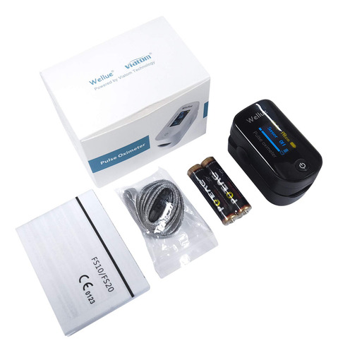 Oxímetro De Pulso Wellue Fingertip Blood Oxygen Bluetooth Bl - Imagem 6