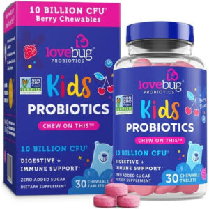 Lovebug Probióticos Para Crianças | Multi-tensão 10 Bilhões