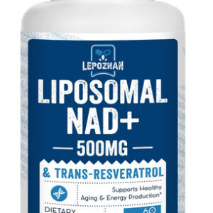 Suplemento Lepoznan Lipossomal Nad+ 500 Mg Com Trans-resvera