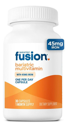 Fusão Bariátrica Um Multivitamínico Bariátrico Por Dia Com
