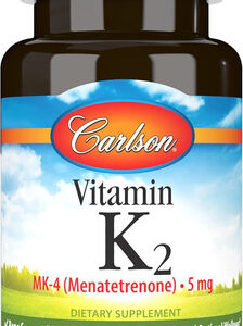 Carlson - Vitamina K2, Mk-4 (menatetrenona), Suplemento V